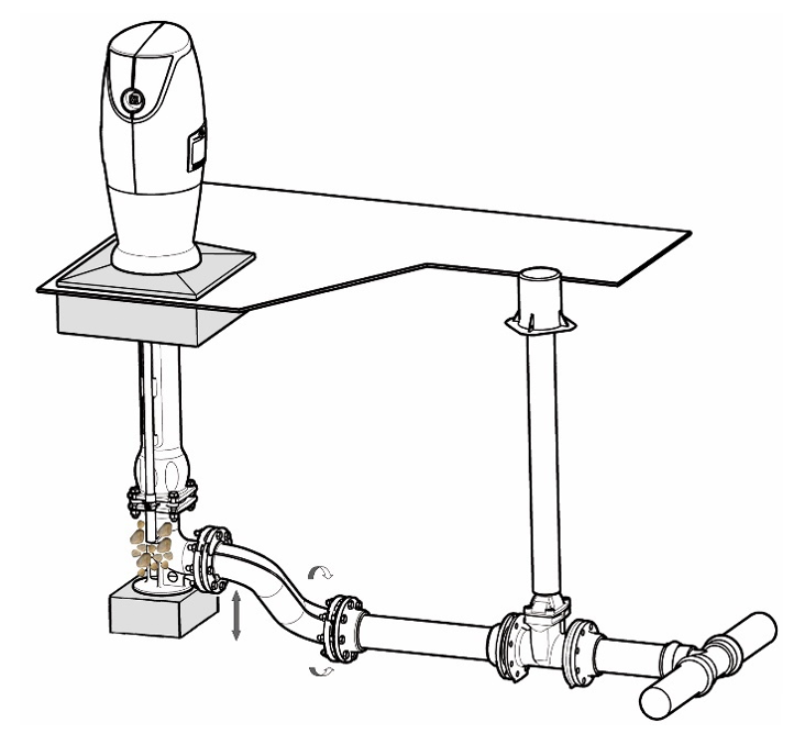 Schéma installation poteau incendie Plan installation poteau incendie